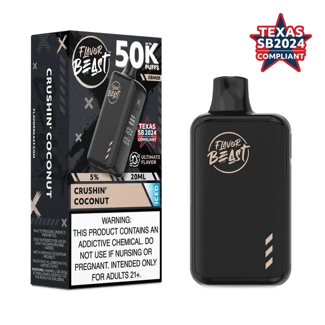 Flavor Beast XBM50 Disposable | 50K Puffs, 3 Power Modes Giant Vapes Flavor Beast XBM50 Disposable | 50K Puffs, 3 Power Modes Giant Vapes