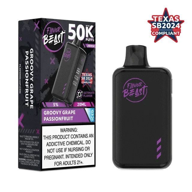 Flavor Beast XBM50 Disposable | 50K Puffs, 3 Power Modes Giant Vapes Flavor Beast XBM50 Disposable | 50K Puffs, 3 Power Modes Giant Vapes