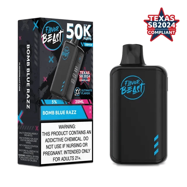Flavor Beast XBM50 Disposable | 50K Puffs, 3 Power Modes Giant Vapes Flavor Beast XBM50 Disposable | 50K Puffs, 3 Power Modes Giant Vapes