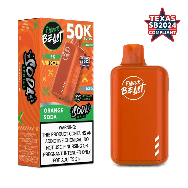 Flavor Beast XBM50 Disposable | 50K Puffs, 3 Power Modes Giant Vapes Flavor Beast XBM50 Disposable | 50K Puffs, 3 Power Modes Giant Vapes