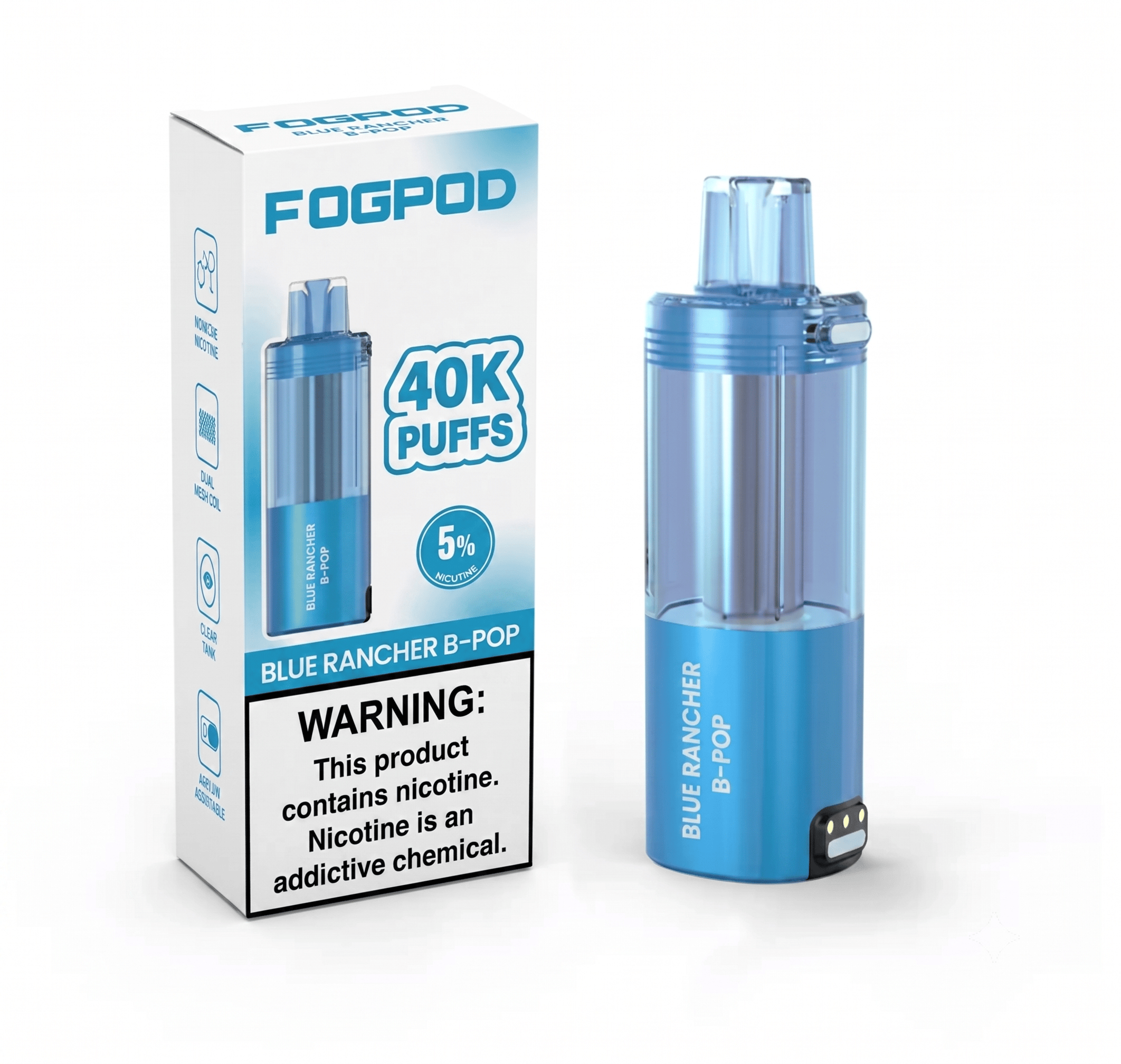 horizon e-fog gallop pod system Fogpod 40K Disposable Pod for Foger Switch Pro 30K – Giant Vapes