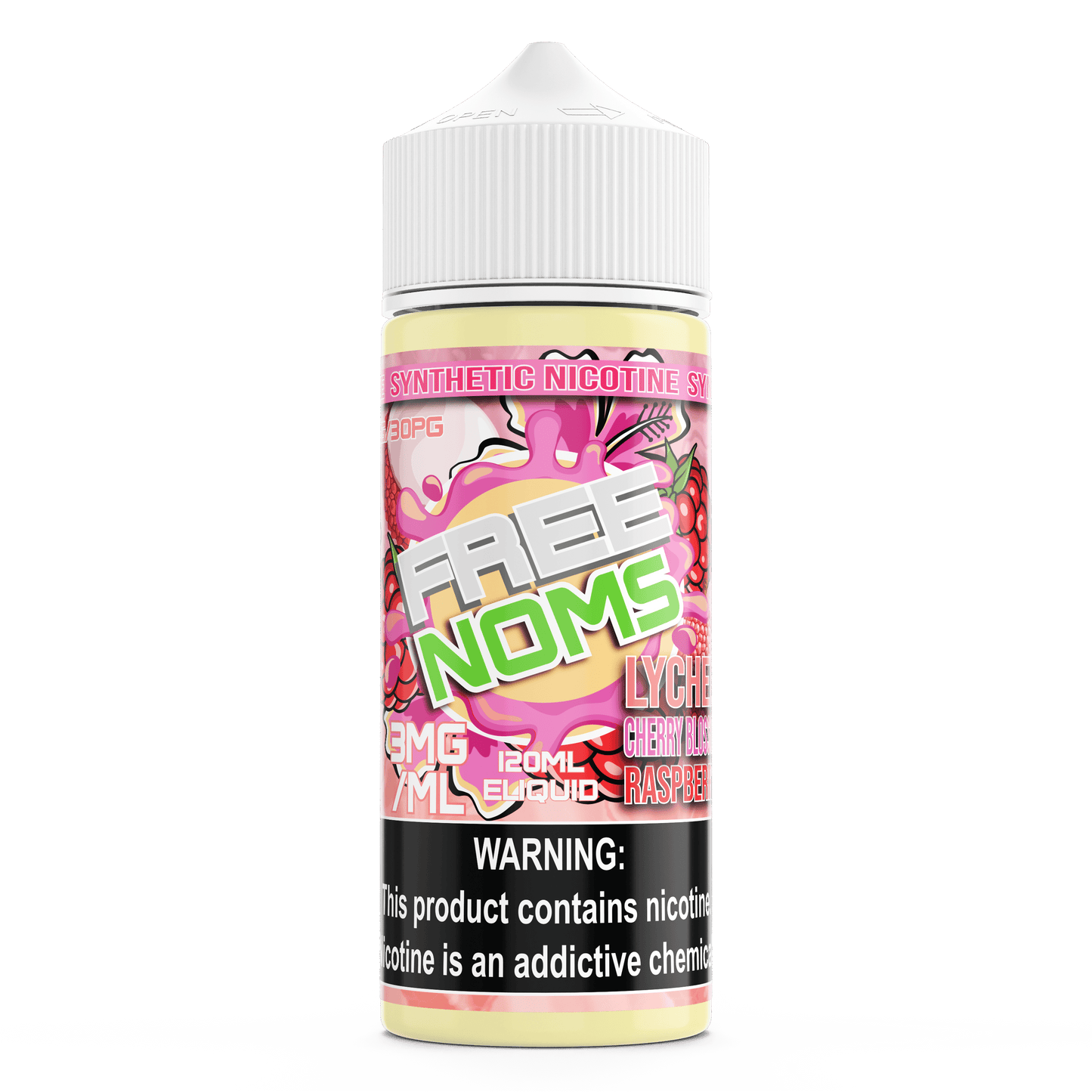 Lychee Cherry Blossom Raspberry - Nomenon E-Liquids - 120mL