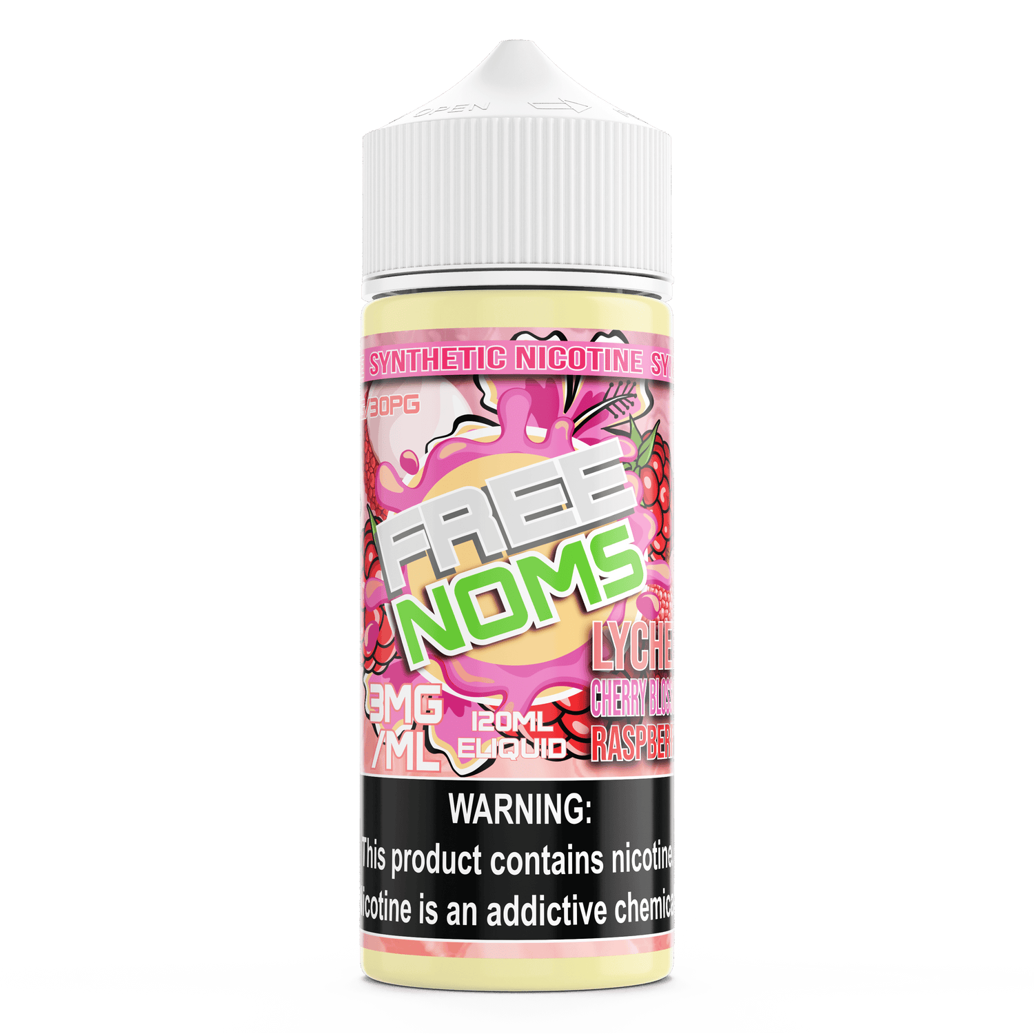 Lychee Cherry Blossom Raspberry - Nomenon E-Liquids - 120mL