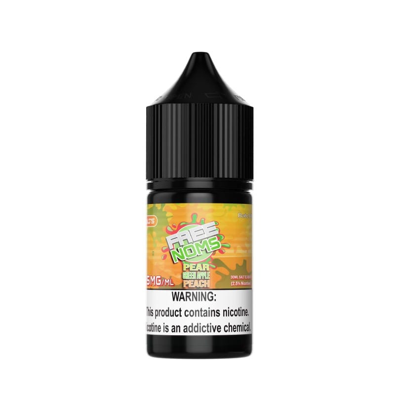 Pear Green Apple Peach SALT - Nomenom E-Liquids - 30mL