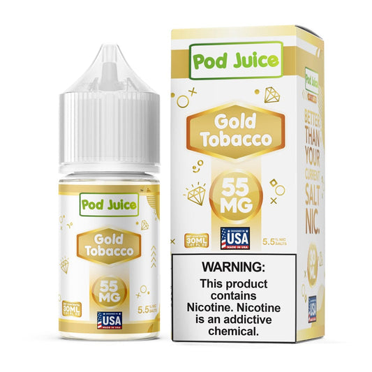Gold Tobacco SALT - Pod Juice - 30mL