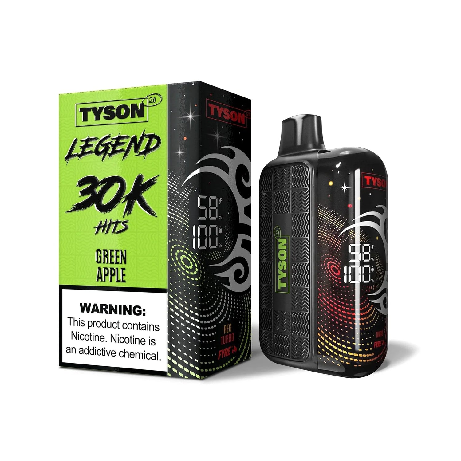 Tyson Legend 2.0 30K Disposable - Vape Disposable | Giant Vapes Tyson Legend 2.0 30K Disposable - Vape Disposable | Giant Vapes