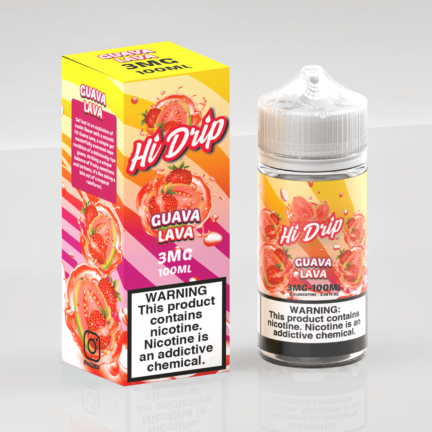 Guava Lava - Hi Drip - Vape Juice | Giant Vapes Guava Lava - Hi Drip - Vape Juice | Giant Vapes