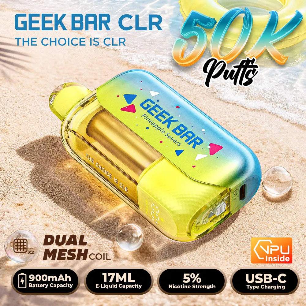 Geek Bar CLR 50K Disposable