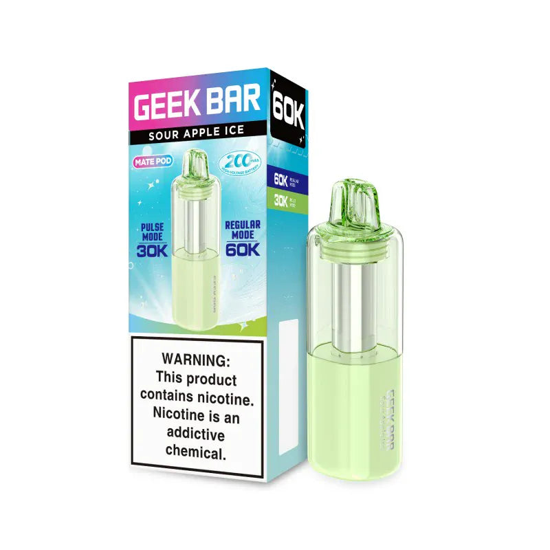 Geek Bar Mate 60K Pods Replacement Disposable Pods Giant Vapes Geek Bar Mate 60K Pods Replacement Disposable Pods Giant Vapes