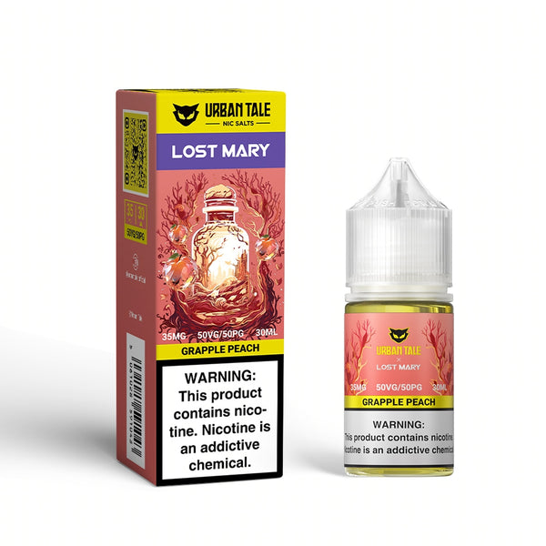 Grapple Peach SALT - Urban Tale x Lost Mary - Salt Nic | Giant Vapes