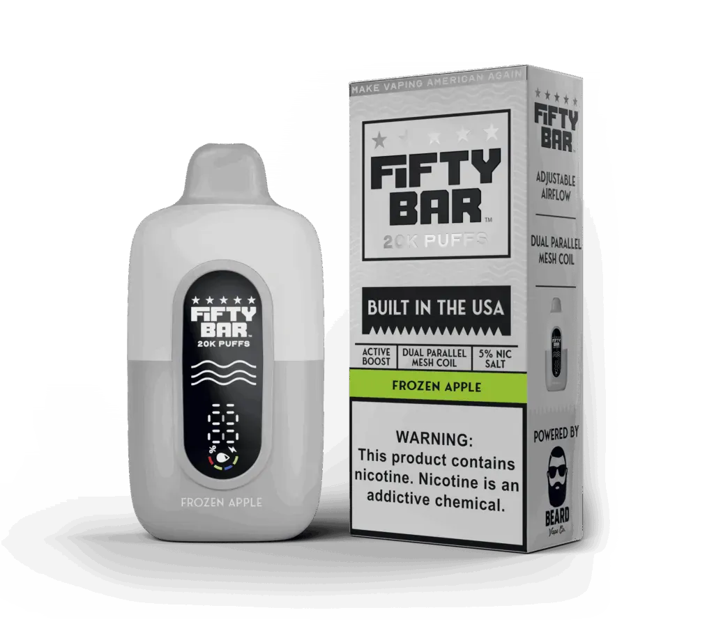 Fifty Bar 20K Disposable | Beard Vape Co. Collaboration Giant Vapes Fifty Bar 20K Disposable | Beard Vape Co. Collaboration Giant Vapes
