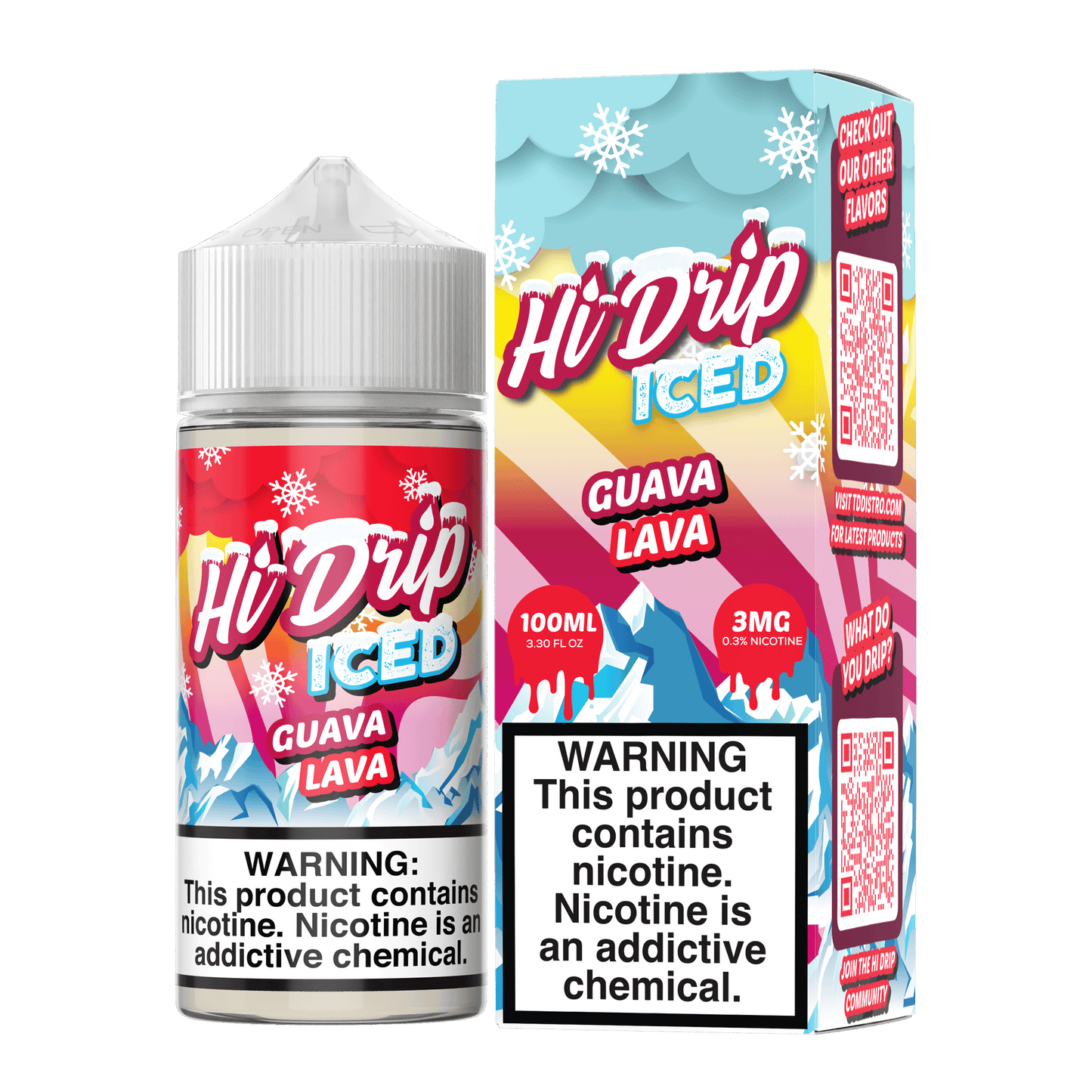 Guava Lava ICED - Hi Drip - 100mL