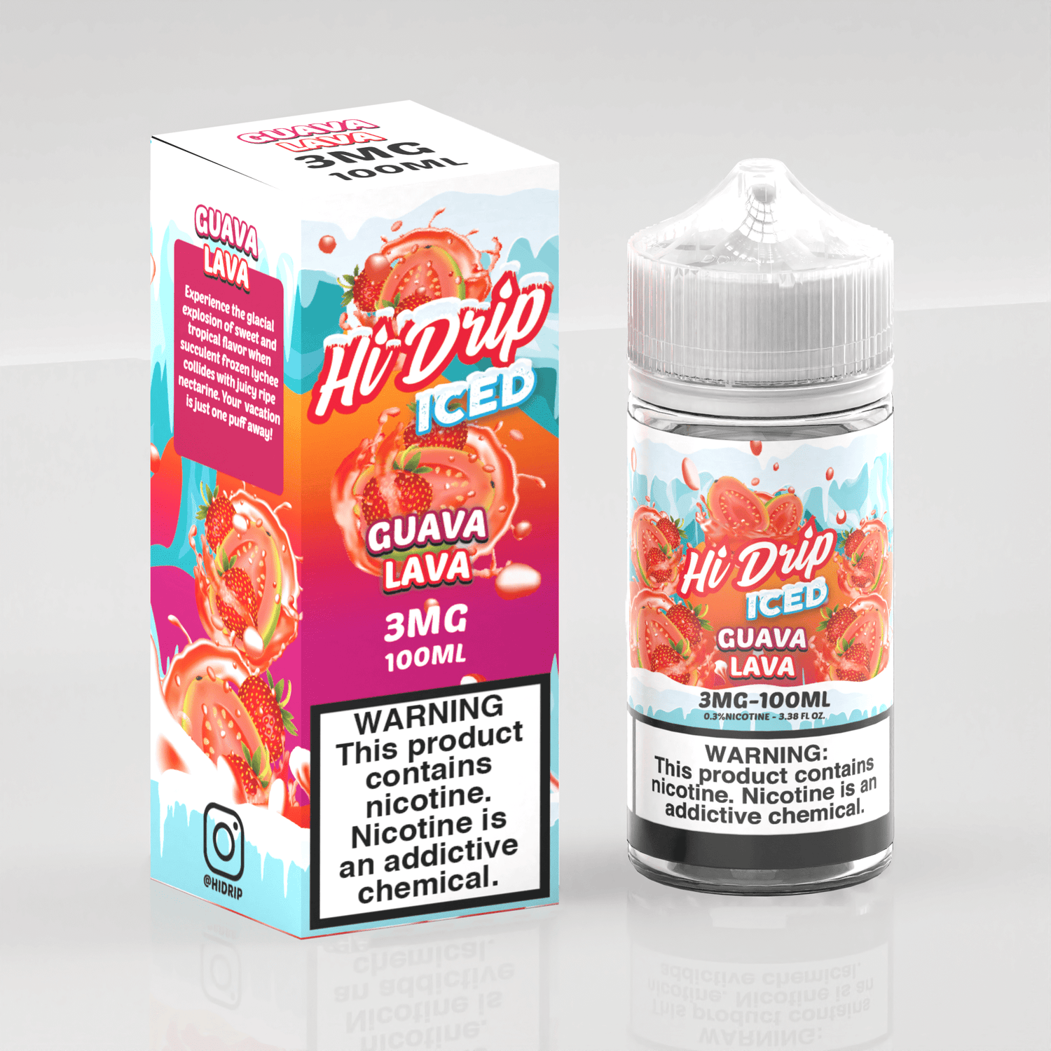Guava Lava ICED - Hi Drip - Vape Juice | Giant Vapes Guava Lava ICED - Hi Drip - Vape Juice | Giant Vapes