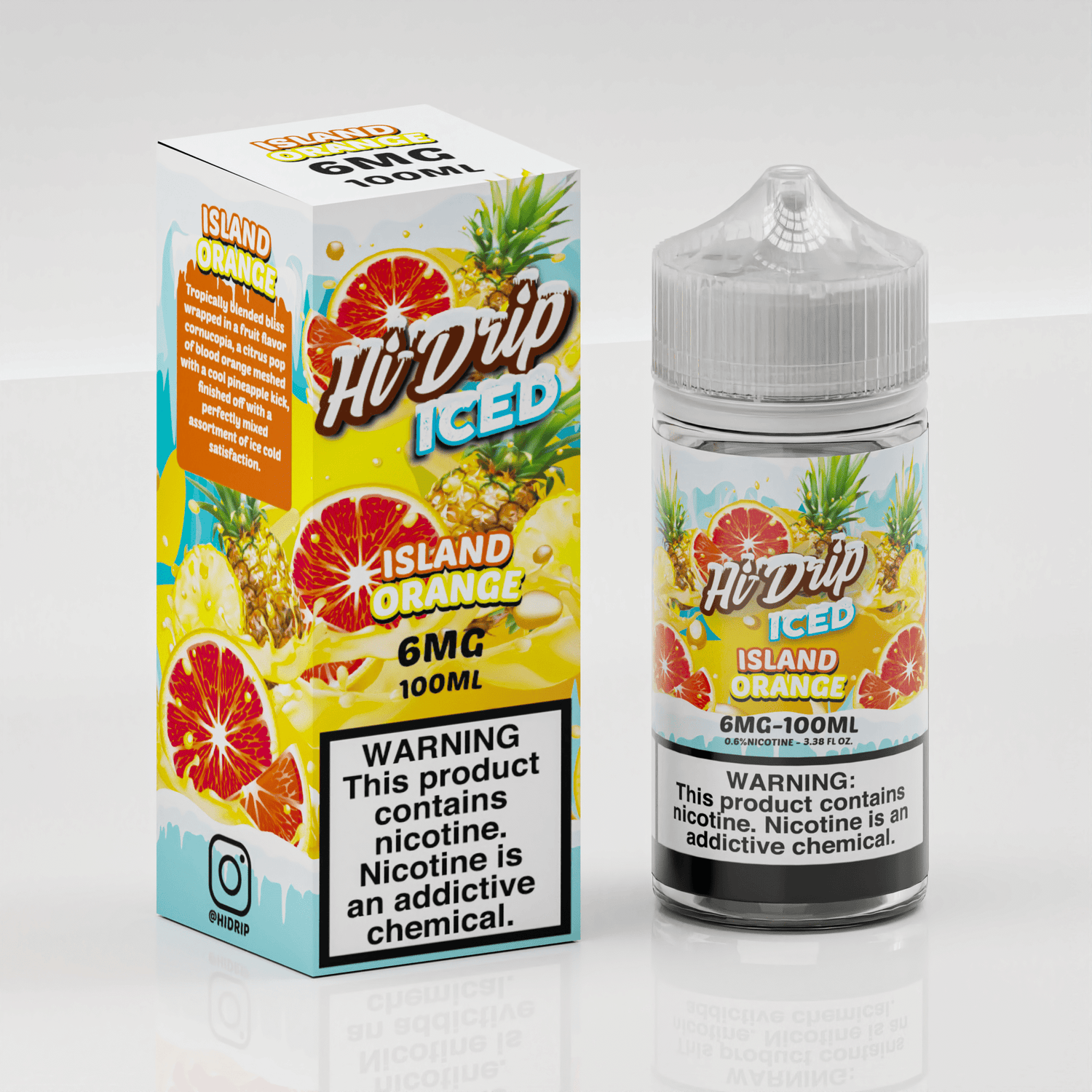 Island Orange ICED - Hi Drip - Vape Juice | Giant Vapes Island Orange ICED - Hi Drip - Vape Juice | Giant Vapes