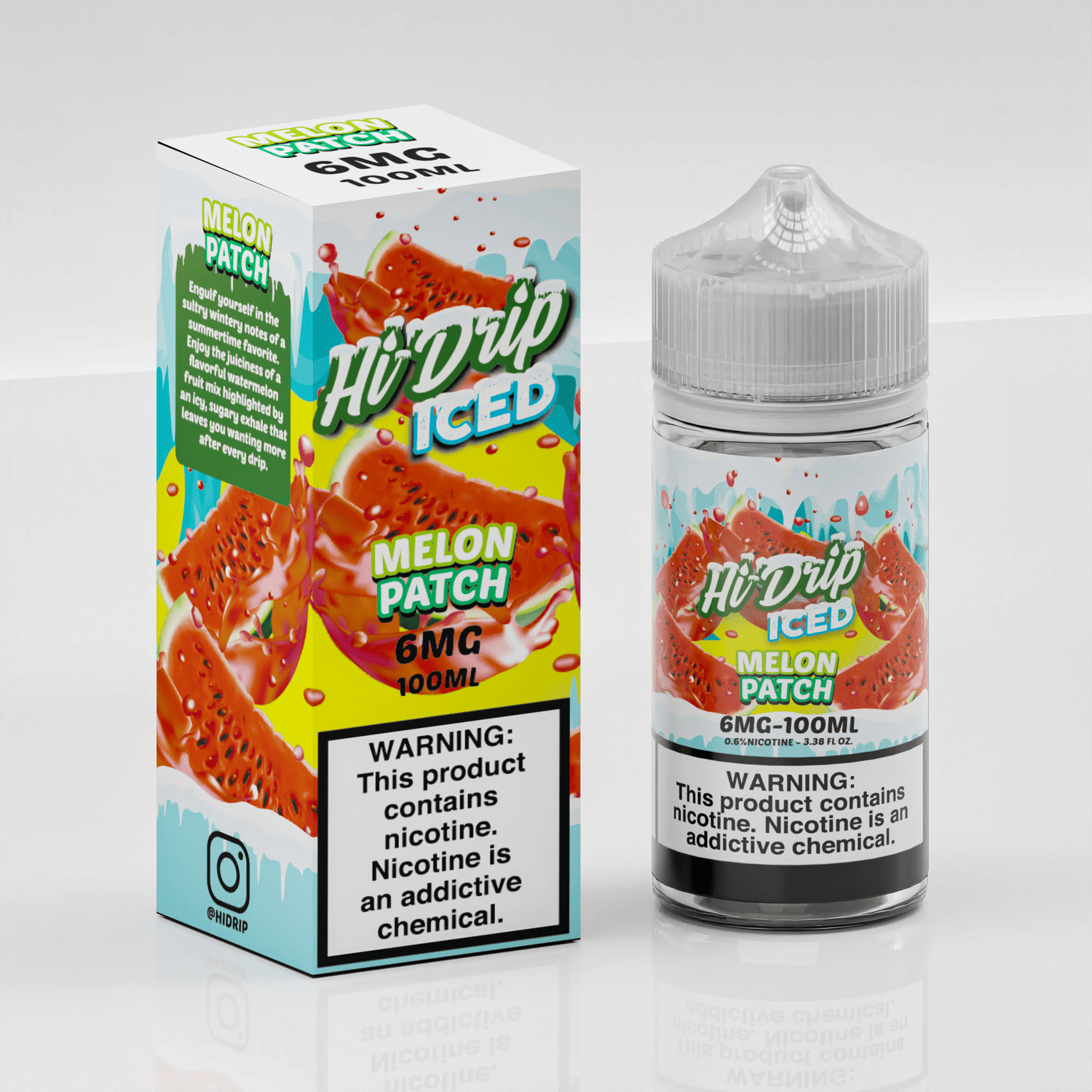 melon ice vape juice Melon Patch ICED - Hi Drip - Vape Juice