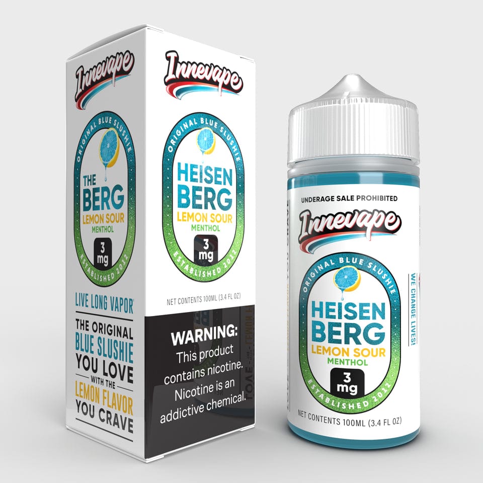 Heisenberg Lemon Sour Menthol - Innevape E-Liquids - 100mL