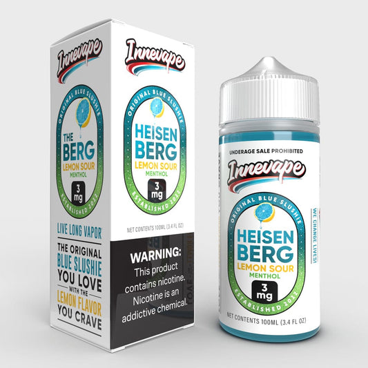 Heisenberg Lemon Sour Menthol - Innevape E-Liquids - 100mL