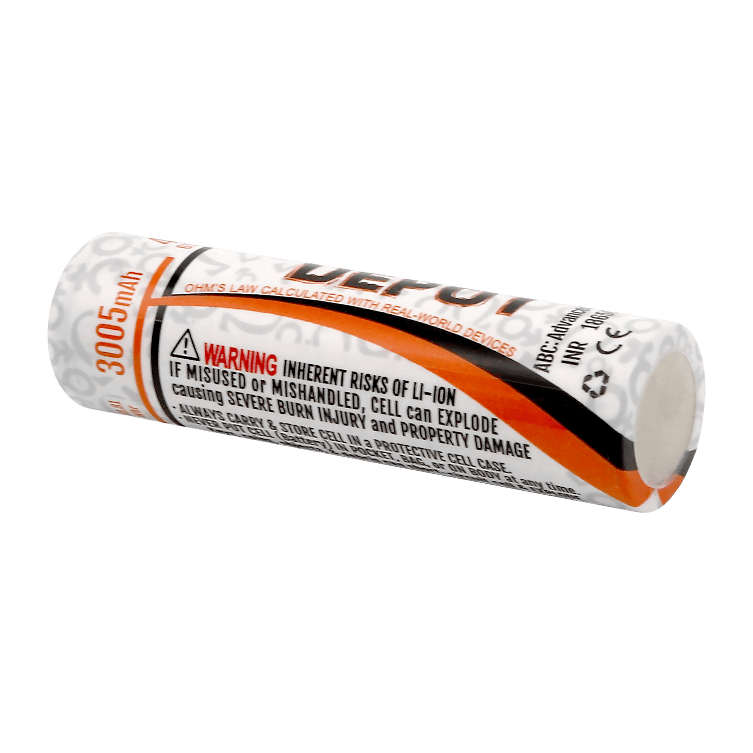 HOHM DEPOT 18650 3005mAh Battery
