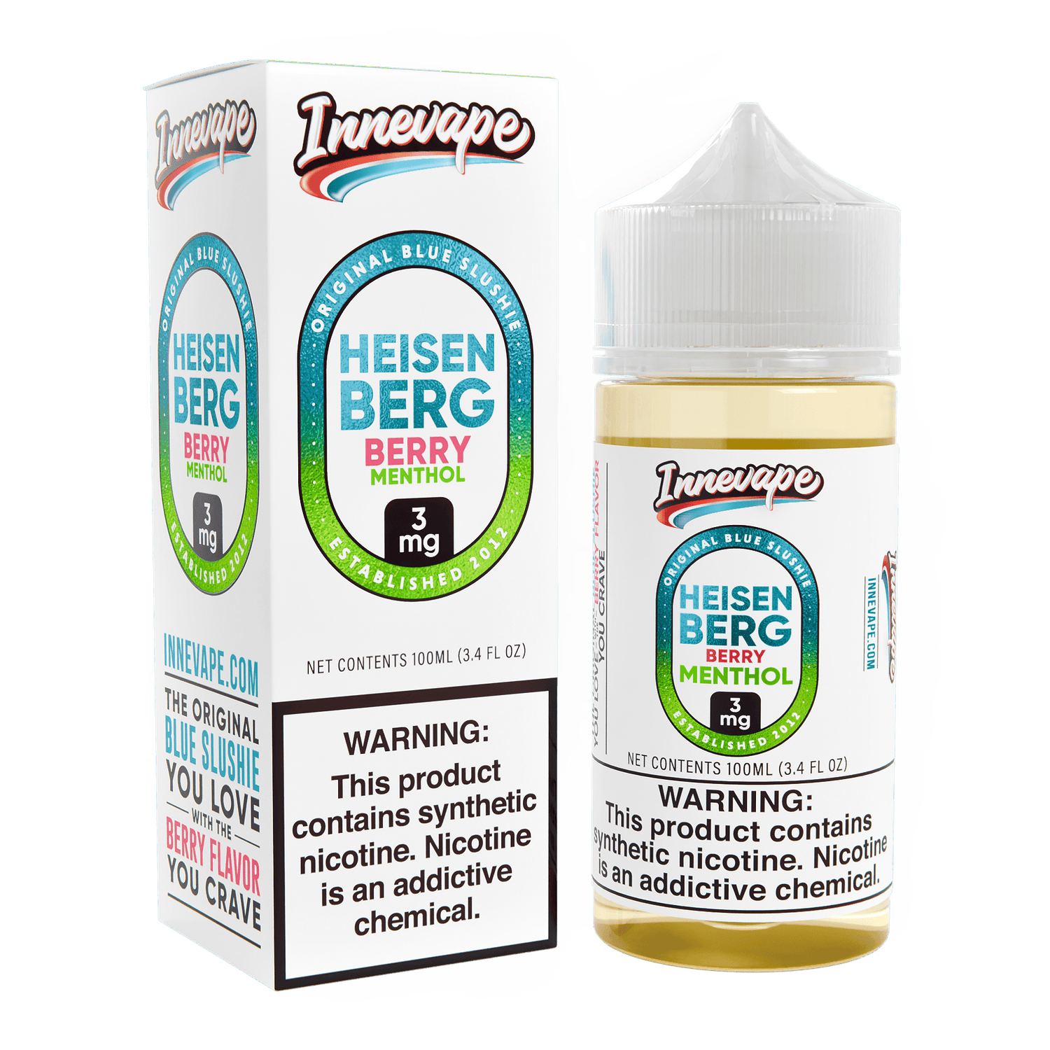Heisenberg Berry Menthol - Innevape E-Liquids - 100mL