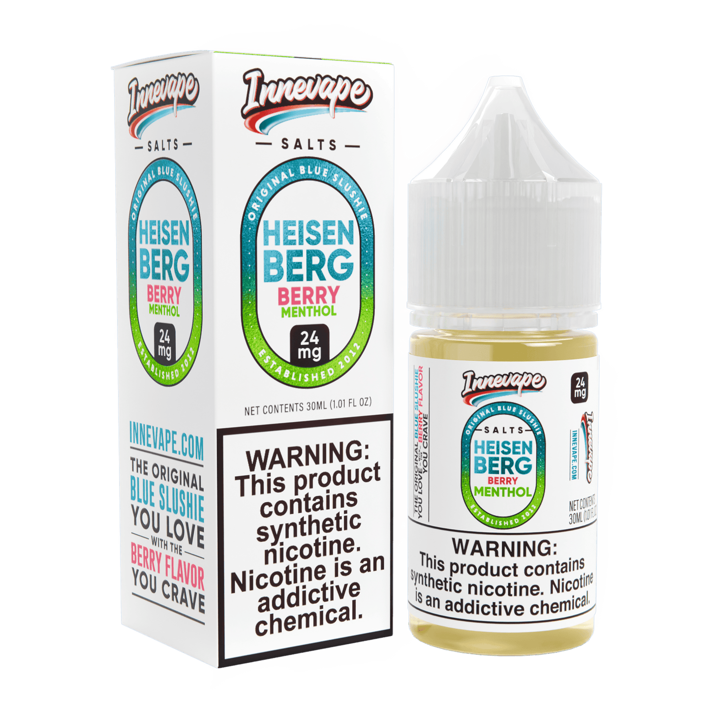 Heisenberg Berry Menthol SALT - Innevape - Salt Nicotine | Giant Vapes Heisenberg Berry Menthol SALT - Innevape - Salt Nicotine | Giant Vapes