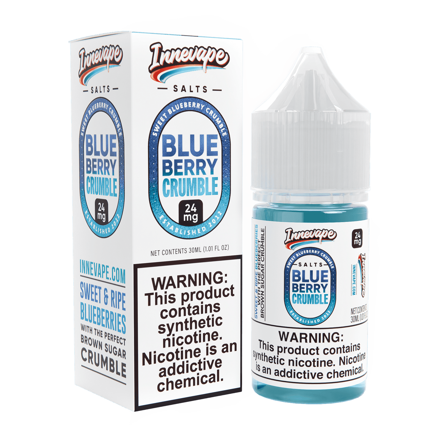 Blueberry Crumble SALT - Innevape E-Liquids - 30mL