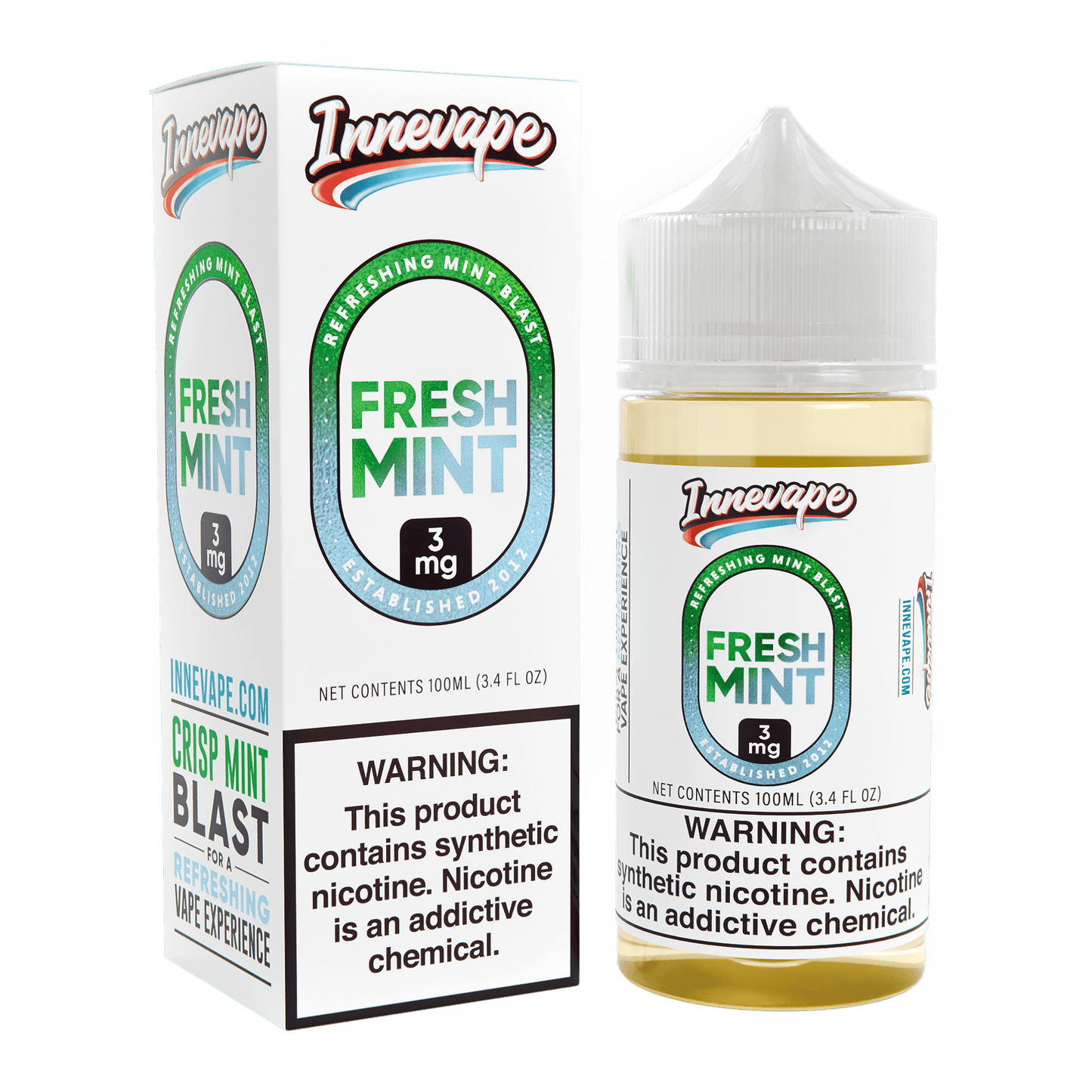 Fresh Mint - Innevape E-Liquids - 100mL