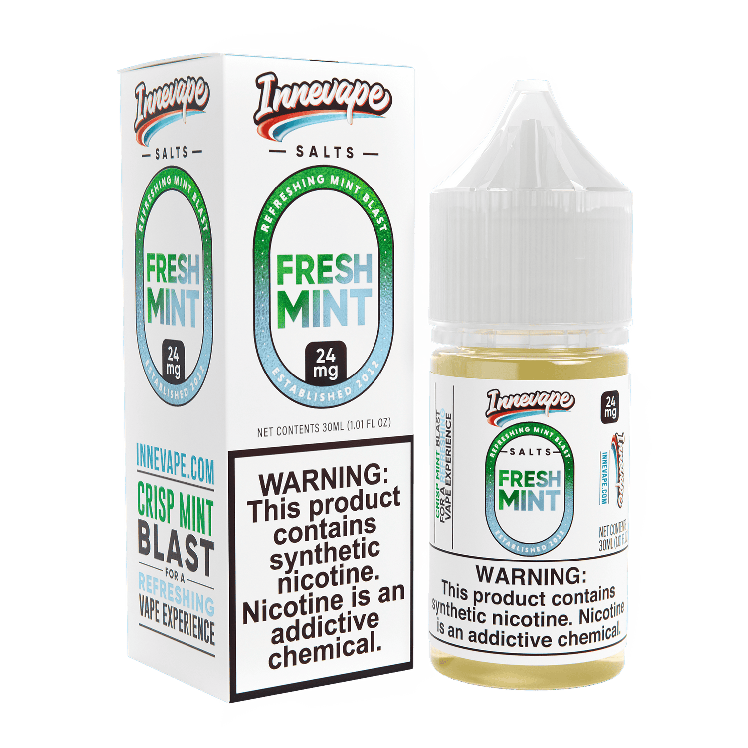 Fresh Mint SALT - Innevape E-Liquids - 30mL