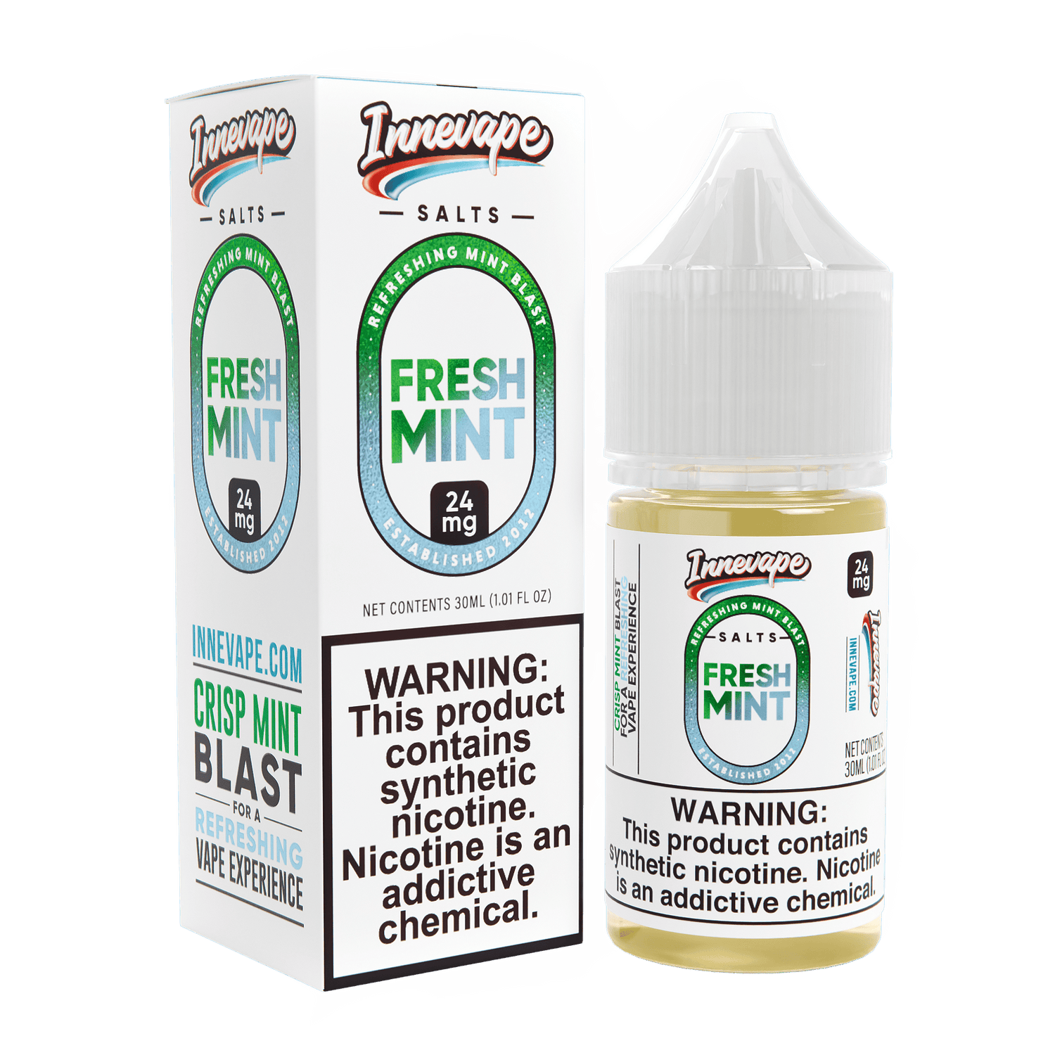 Fresh Mint SALT - Innevape - Salt Nicotine | Giant Vapes Fresh Mint SALT - Innevape - Salt Nicotine | Giant Vapes