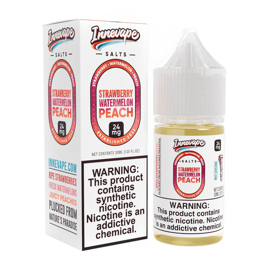 Strawberry Watermelon Peach SALT - Innevape E-Liquids - 30mL
