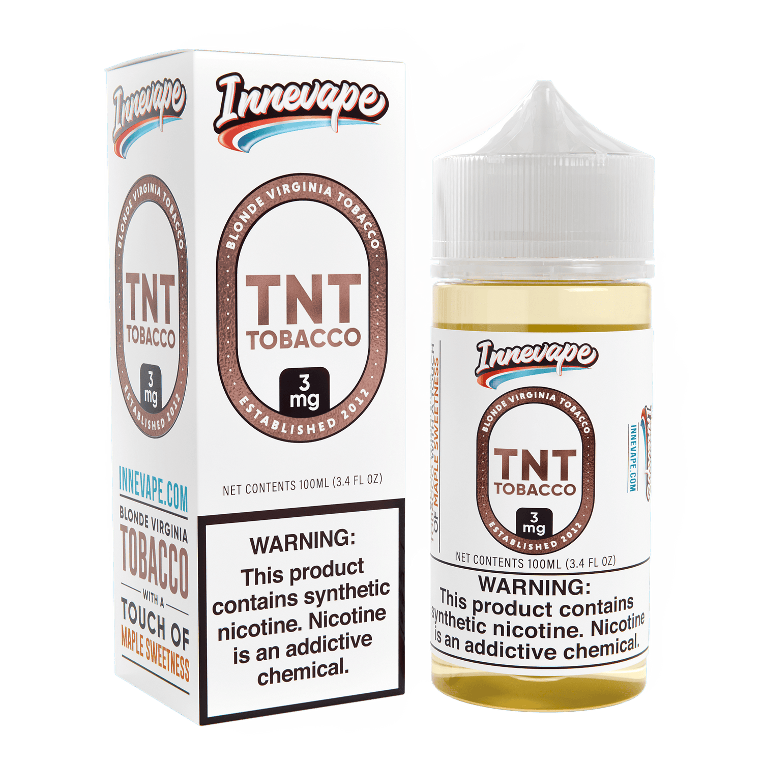 TNT Tobacco - Innevape - Vape Juice | Giant Vapes TNT Tobacco - Innevape - Vape Juice | Giant Vapes