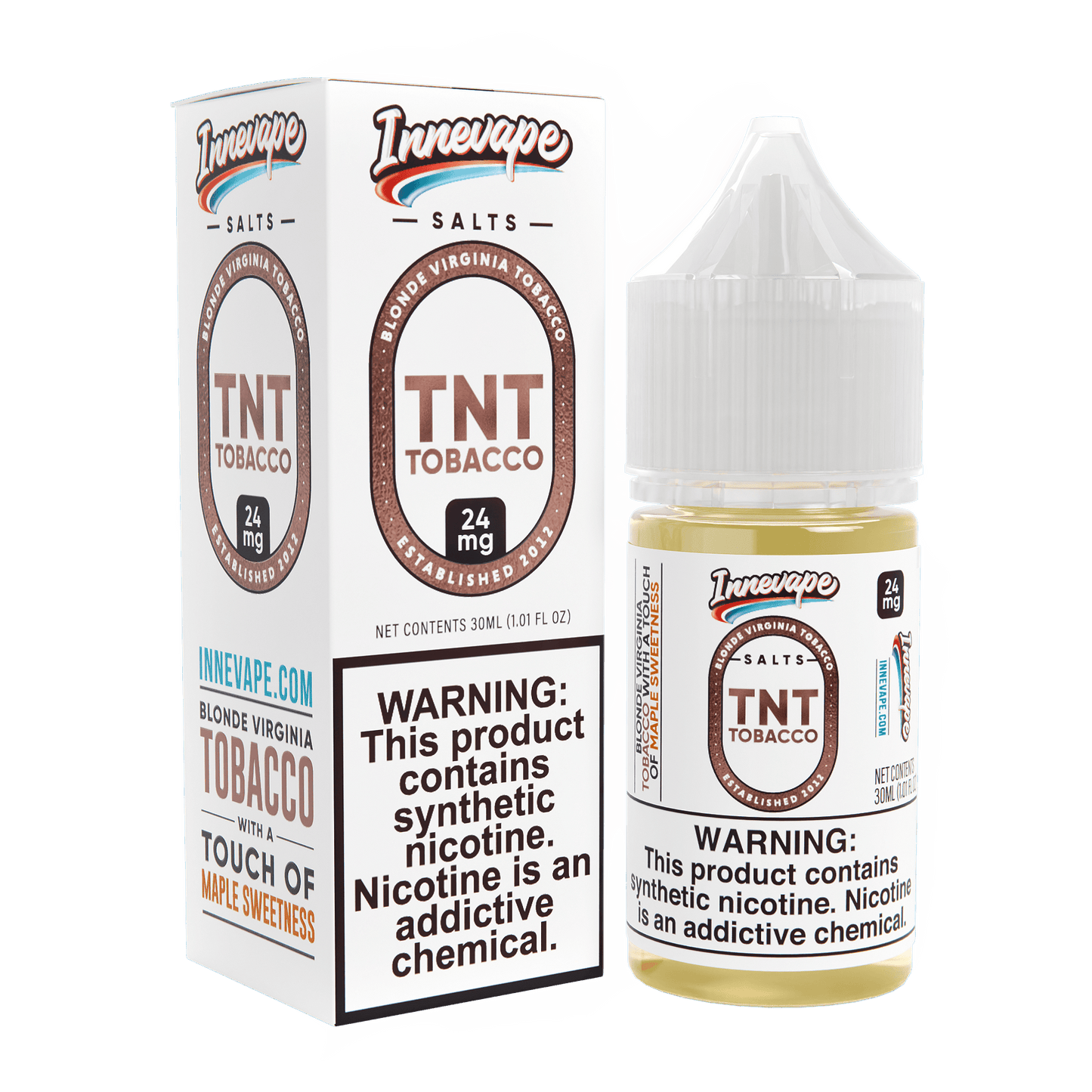 TNT Tobacco SALT - Innevape E-Liquids - 30mL