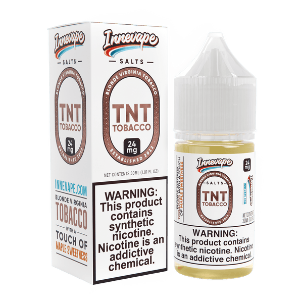 24 mg vape juice equals how many cigarettes TNT Tobacco SALT - Innevape - Salt Nicotine