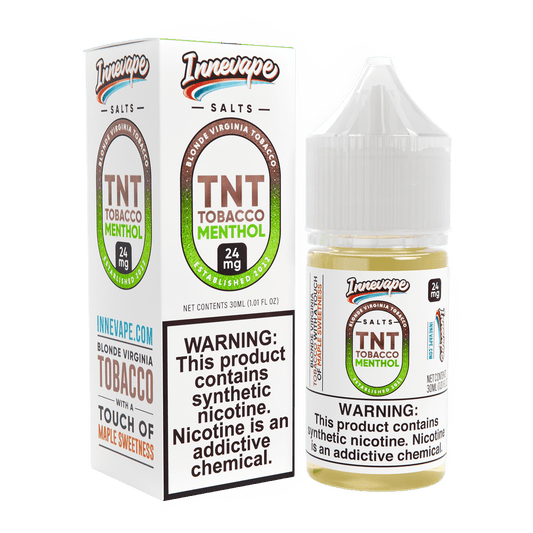 TNT Tobacco Menthol SALT - Innevape E-Liquids - 30mL