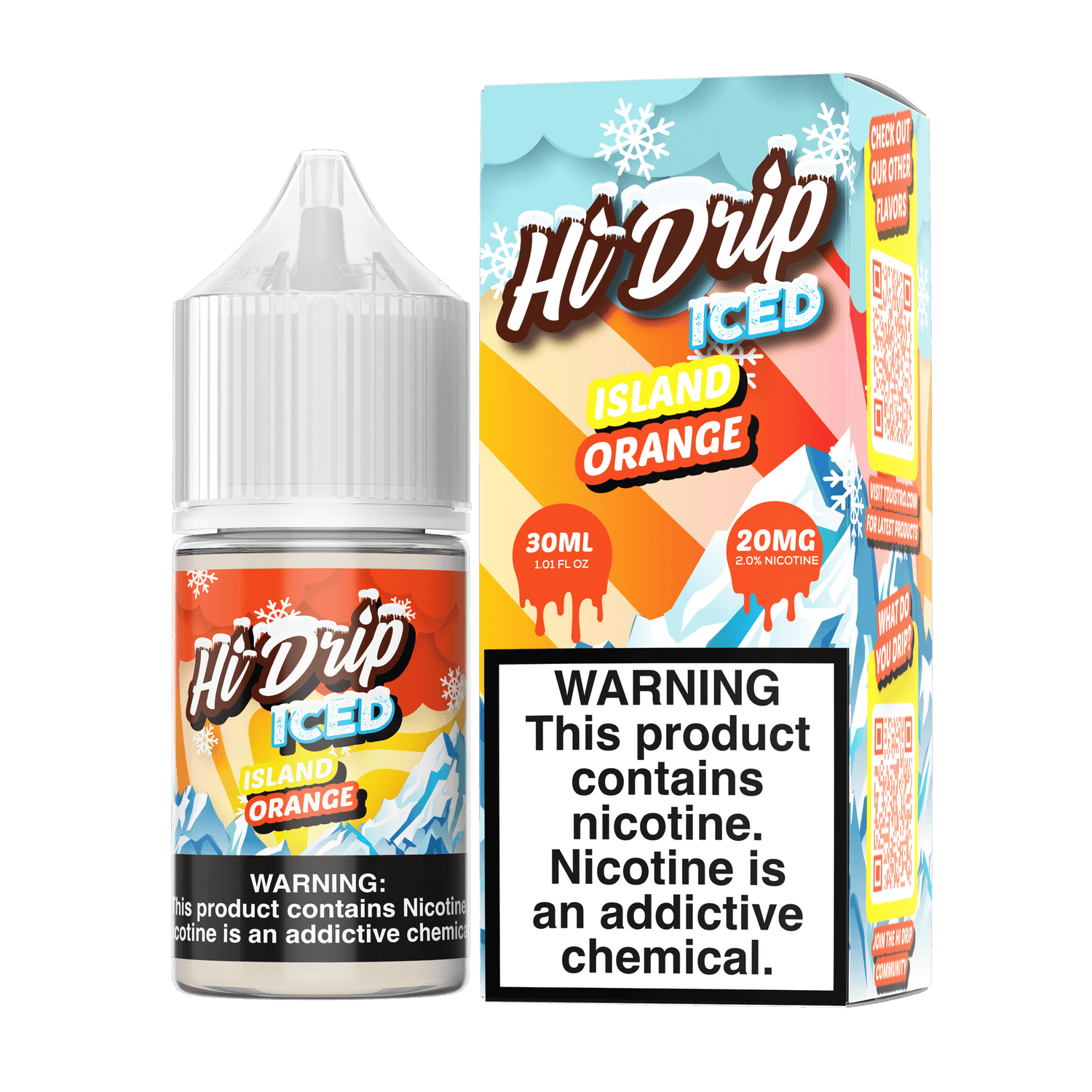 Island Orange ICED SALT - Hi Drip - 30mL