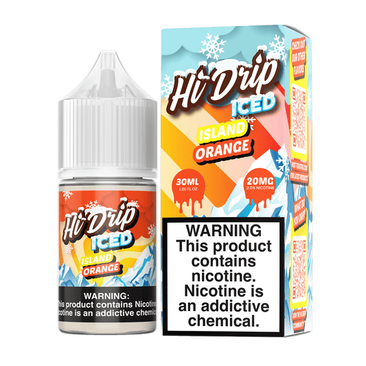 Island Orange ICED SALT - Hi Drip - 30mL