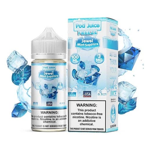 Jewel Mint Sapphire FREEZE - Pod Juice - 100mL