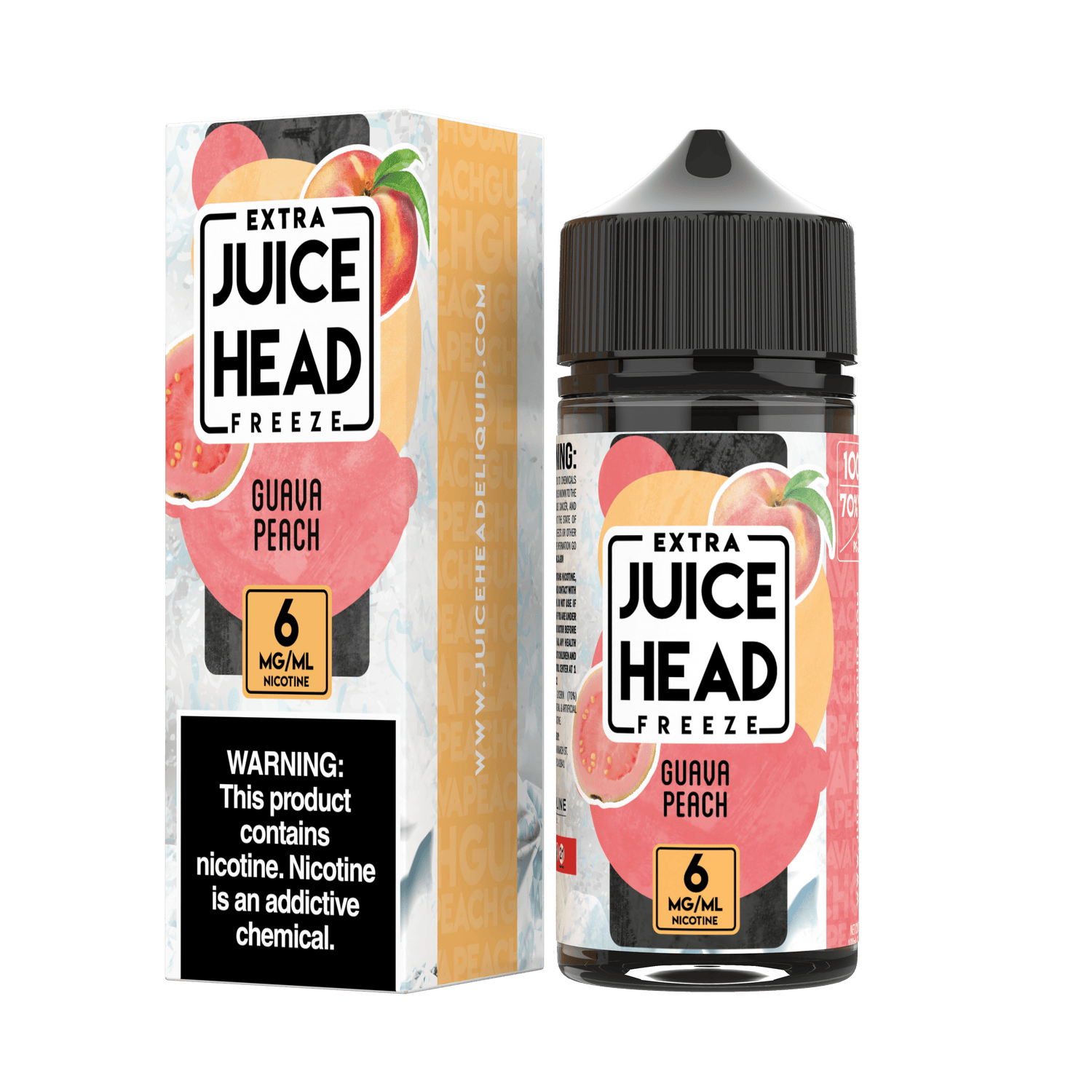 Guava Peach FREEZE - Juice Head - Vape Juice | Giant Vapes Guava Peach FREEZE - Juice Head - Vape Juice | Giant Vapes