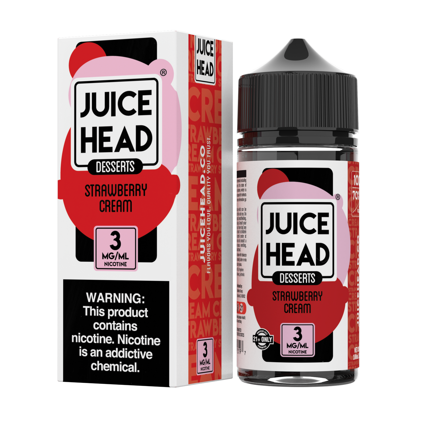 Strawberry Cream - Juice Head - 100ML