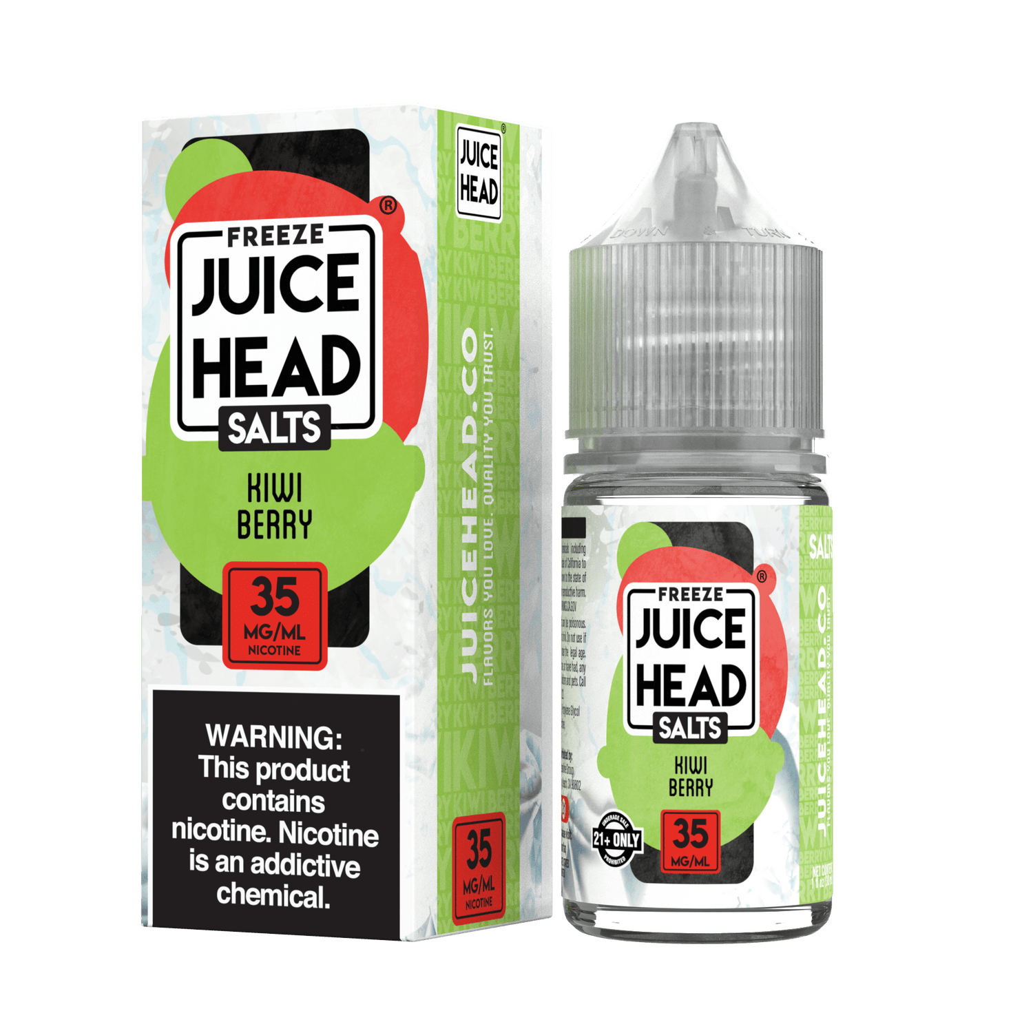 Kiwi Berry FREEZE SALT - Juice Head - Salt Nicotine | Giant Vapes Kiwi Berry FREEZE SALT - Juice Head - Salt Nicotine | Giant Vapes