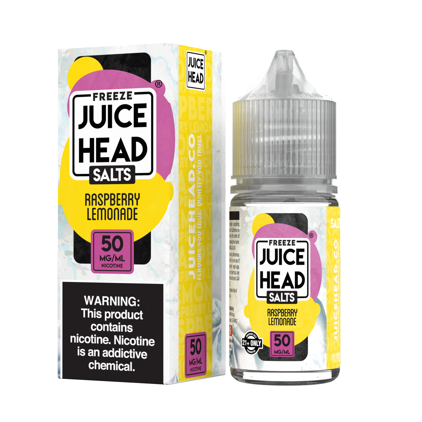 FREEZE Raspberry Lemonade - Juice Head Salts - 30ML