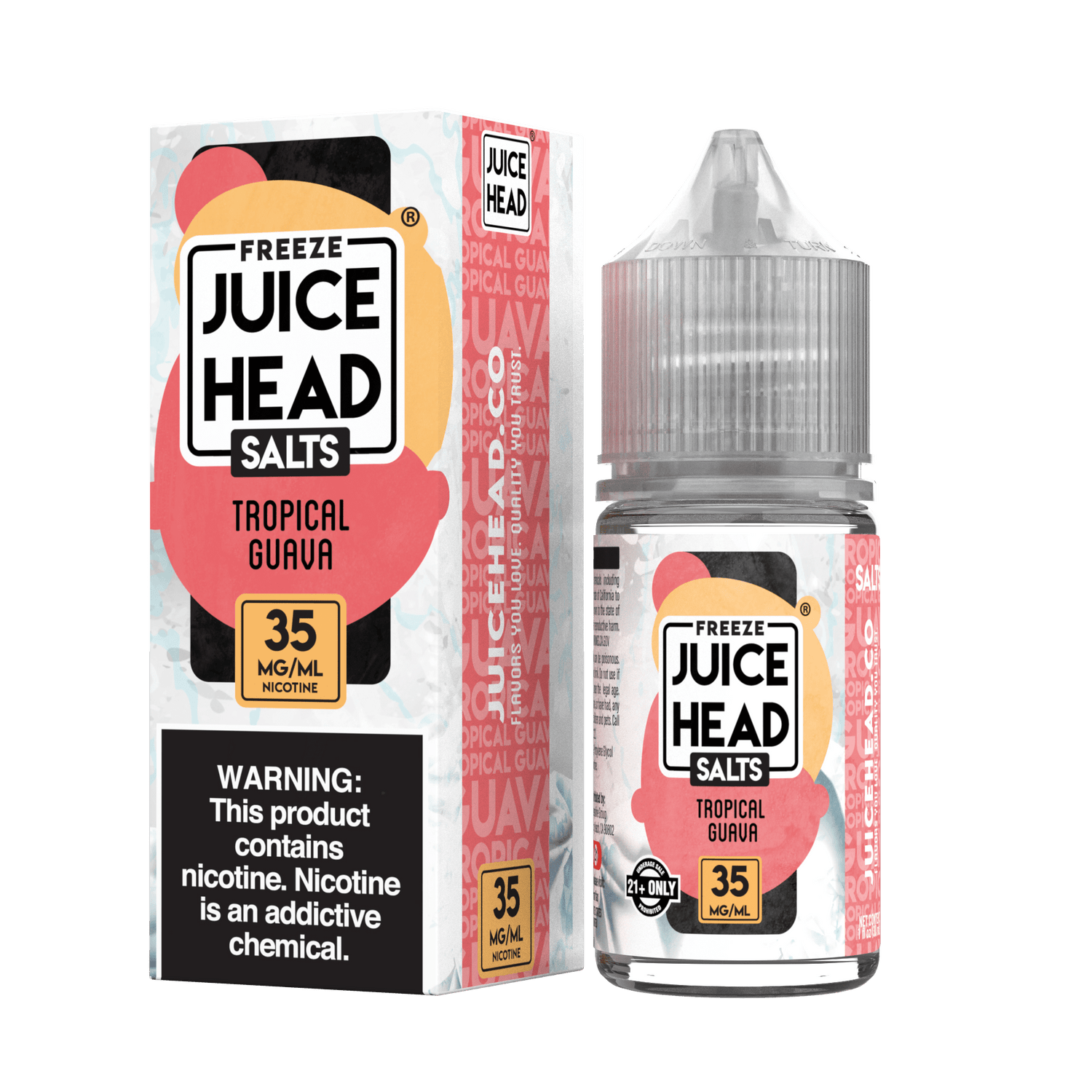 Tropical Guava FREEZE SALT - Juice Head - Salt Nic | Giant Vapes Tropical Guava FREEZE SALT - Juice Head - Salt Nic | Giant Vapes