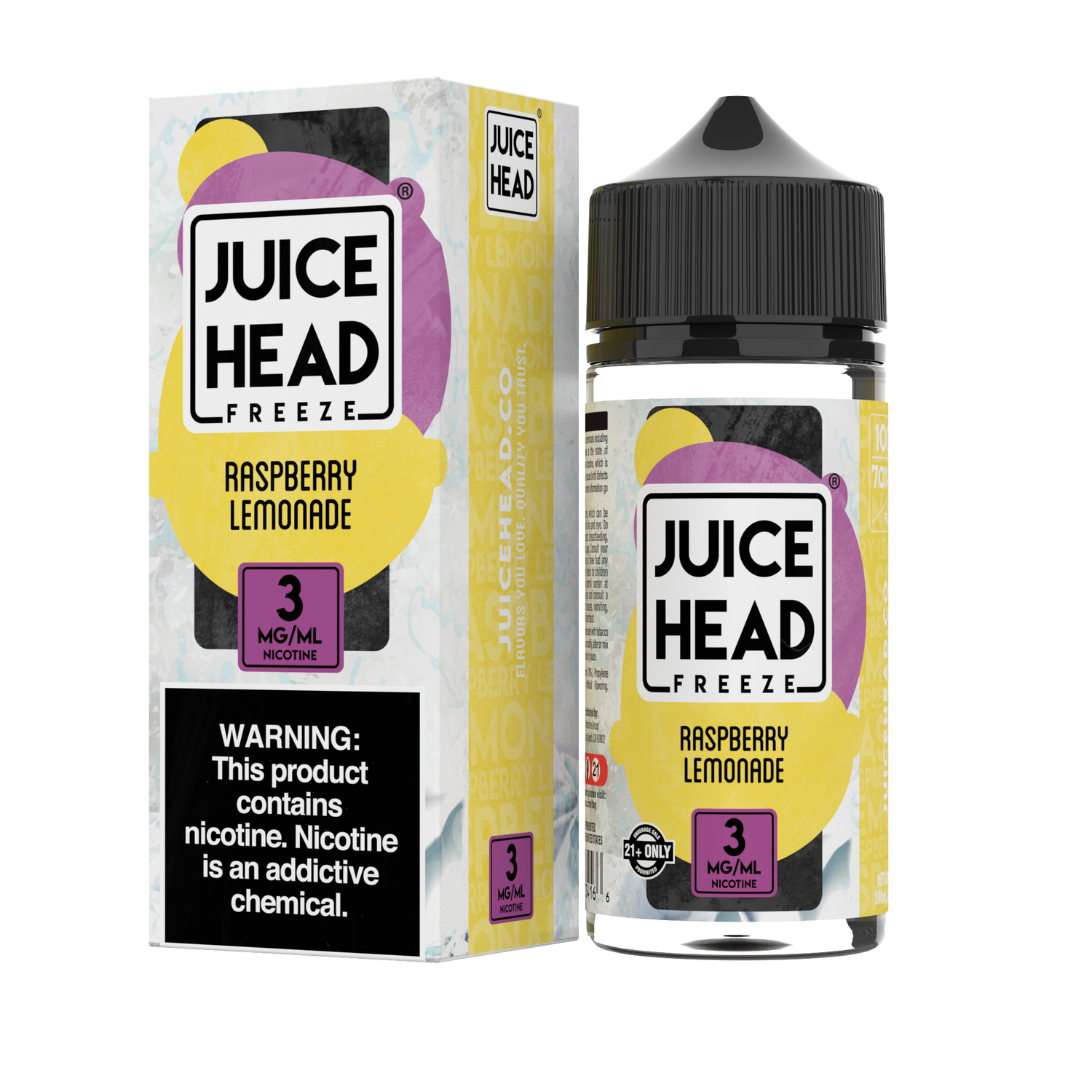 Freeze Raspberry Lemonade - Juice Head - 100ML