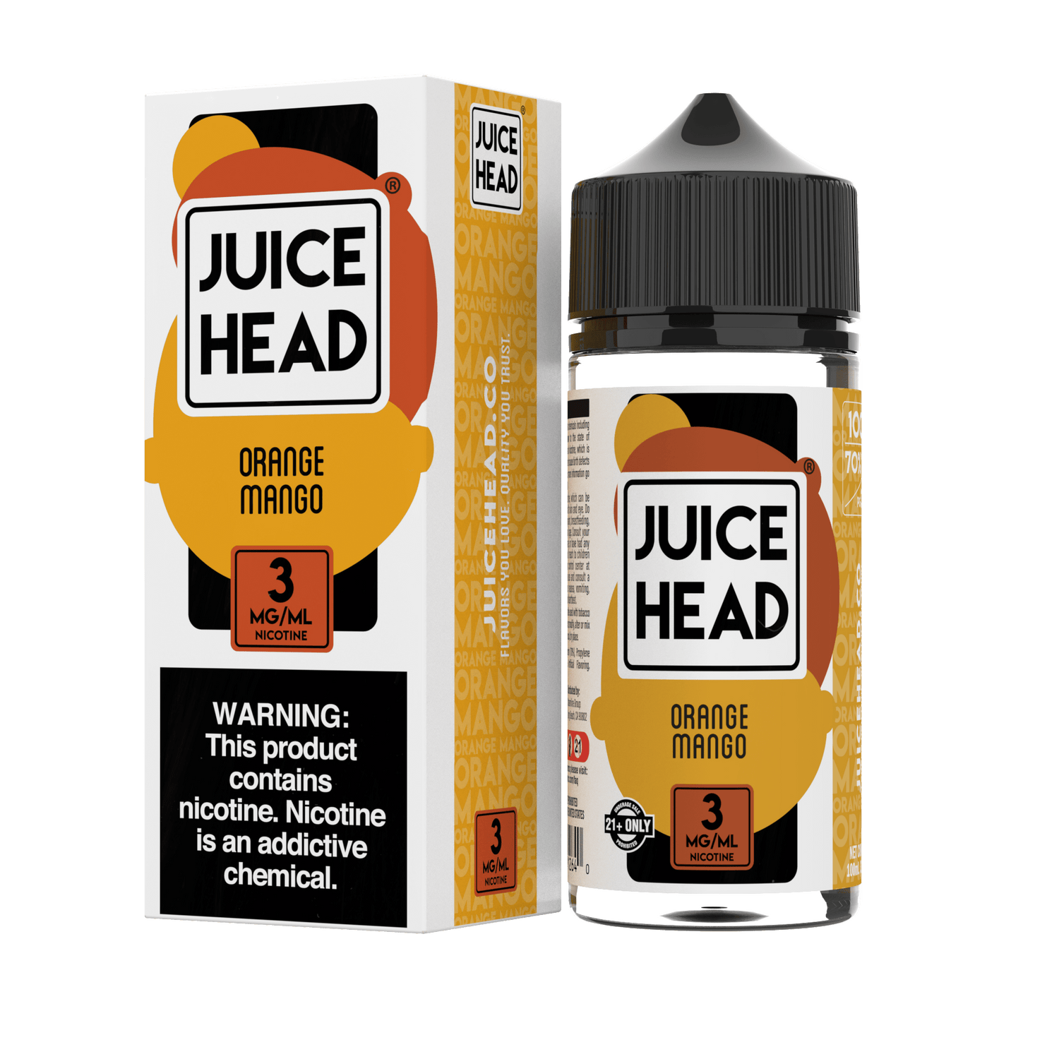 Juice Head - Orange Mango - 100ML - Giant Vapes - Vape Juice Juice Head - Orange Mango - 100ML - Giant Vapes - Vape Juice
