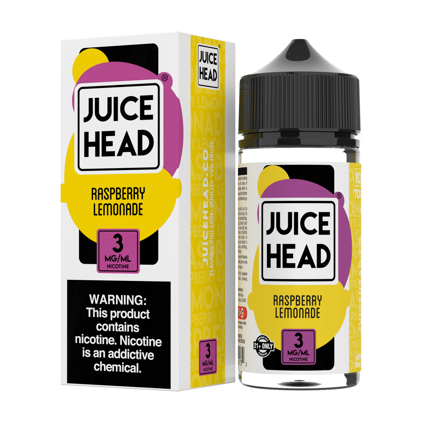 Juice Head - Raspberry Lemonade - 100ML - Giant Vapes - Vape Juice Juice Head - Raspberry Lemonade - 100ML - Giant Vapes - Vape Juice