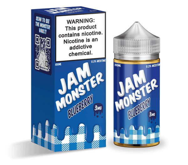 Blueberry - Jam Monster - Giant Vapes - Vape Juice Blueberry - Jam Monster - Giant Vapes - Vape Juice