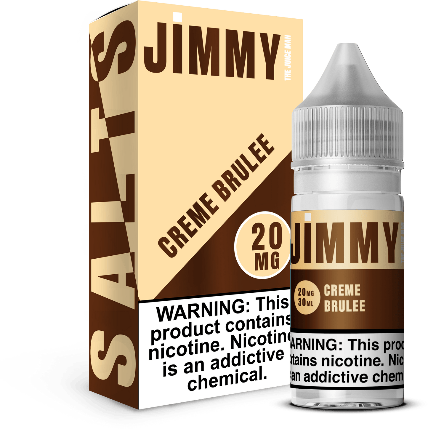 Creme Brulee SALT - Jimmy The Juice Man - 30mL