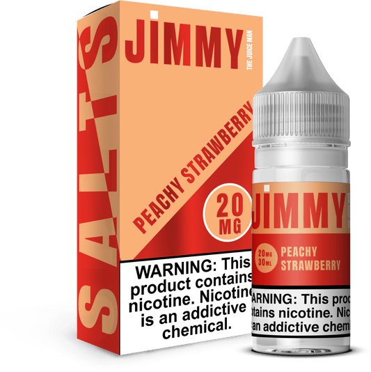 Peachy Strawberry SALT - Jimmy The Juice Man - 30mL
