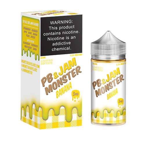 Banana - PB and Jam Monster - 100mL