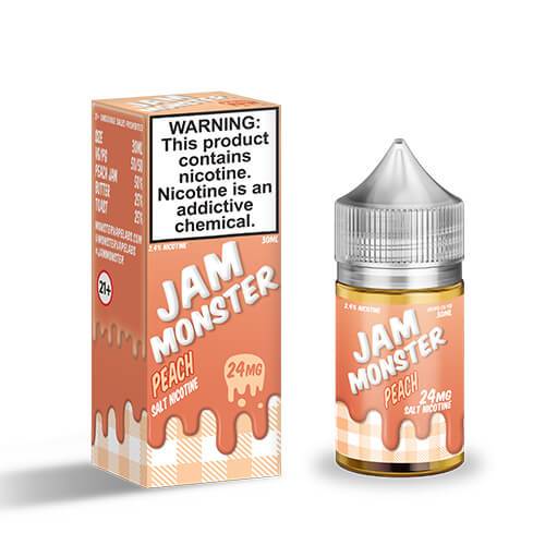 Peach - Jam Monster Salts - 30mL