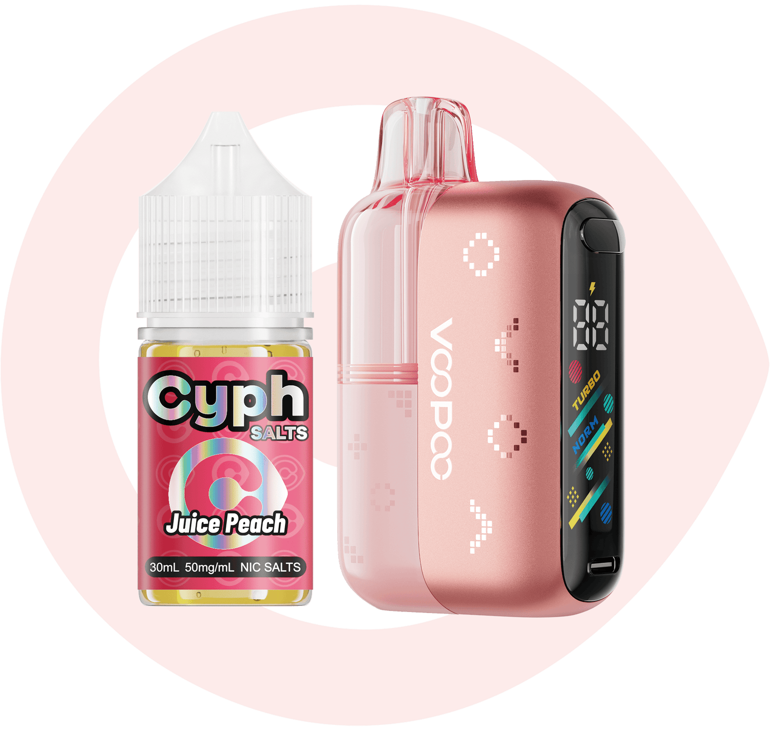 VOOPOO NAVI 80K Kit X Cyph Salts Bundle